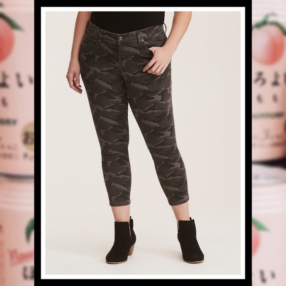 torrid Denim - NWOT TORRID Gray Camo Skinny Jeans #170B
